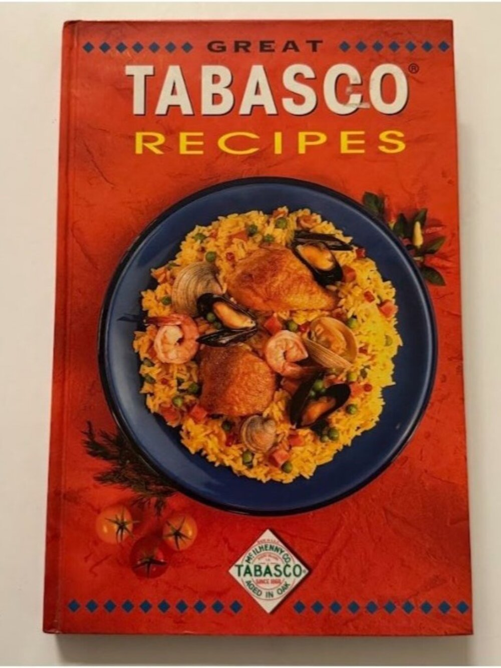 Great Tabasco Recipes Hardcover Cookbook